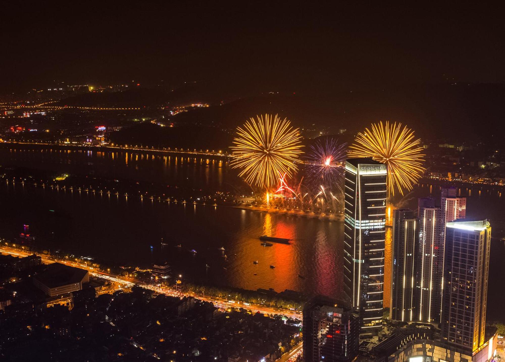 Grand Hyatt Changsha-Close To Helong Sports Center Dış mekan fotoğraf