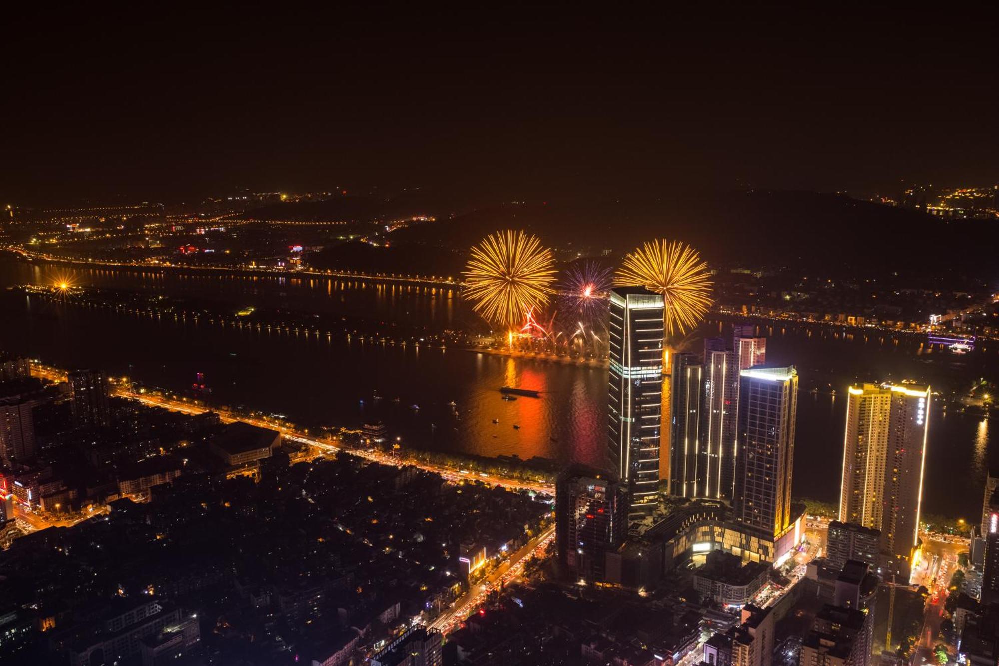Grand Hyatt Changsha-Close To Helong Sports Center Dış mekan fotoğraf