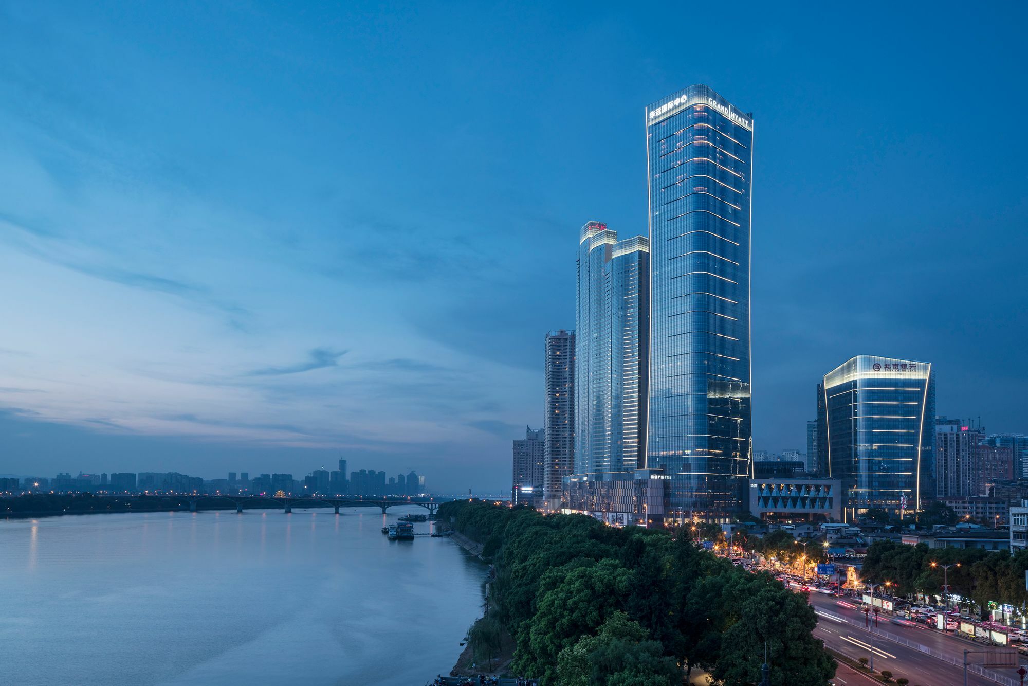 Grand Hyatt Changsha-Close To Helong Sports Center Dış mekan fotoğraf